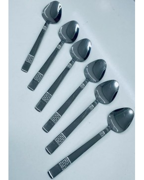 HAKLİFE HİLAL HASIR 6 PÇ DESERT SPOON