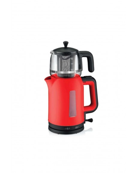 Goldmaster GM-7321 Papatya 2200 W Cam Demlikli Çay Makinesi