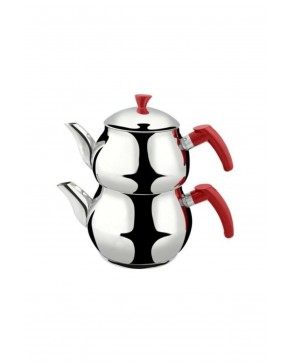 STAİNLESS STEEL BİG SİZE PLAİN TEA POT