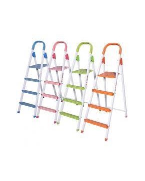 RİTA COLORFUL 3+1 STEP İRON LADDER