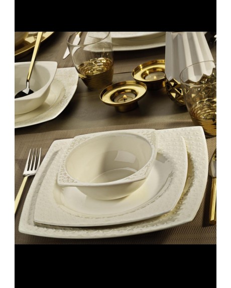 KÜTAHYA KARE SADE YEMEK TK.24 PÇ